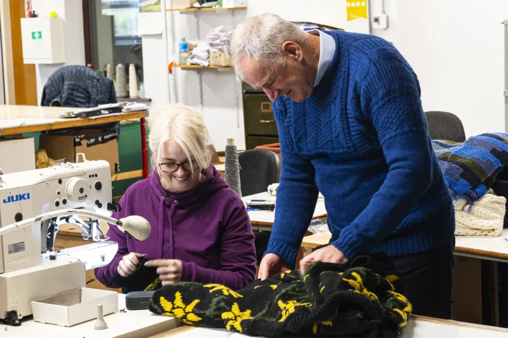 people at sewing machine donegal