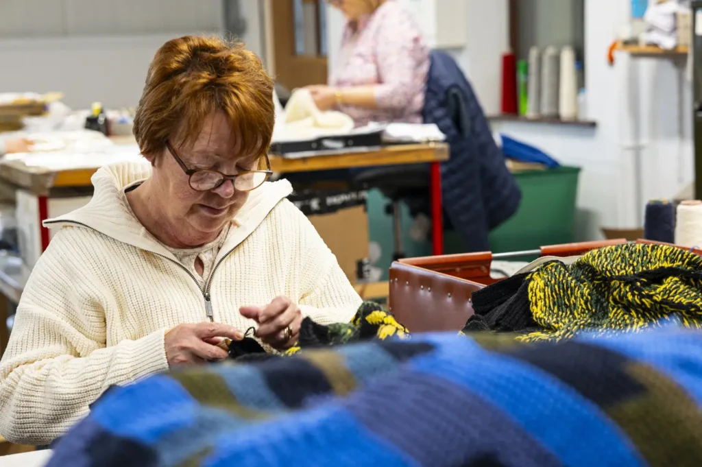 woman knitwear